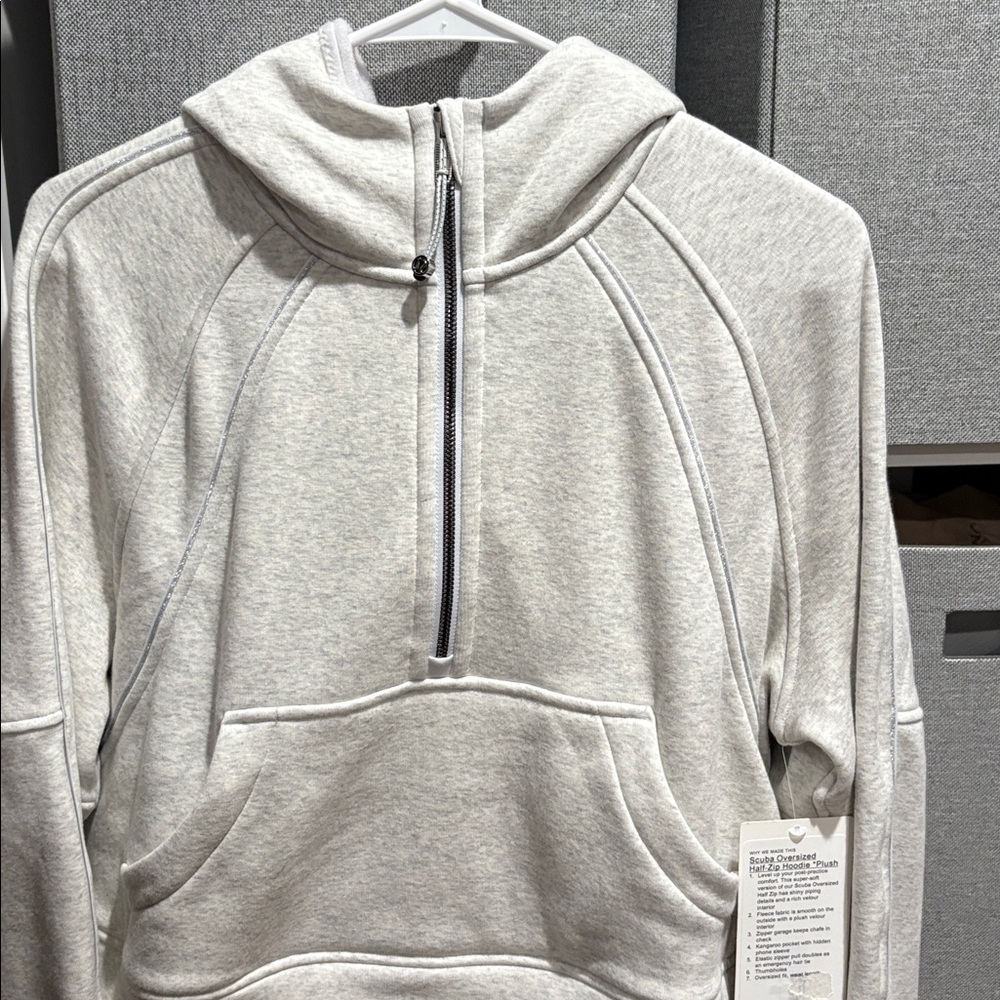 NWT Lululemon Scuba Oversized Half Zip *Plush* Limited Edition - Picture 3 of 9
